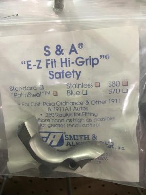 S&A HI-GRIP SAFETY S80 1911 ACADEMY FOR SALE